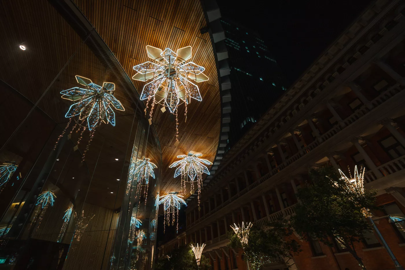 Christmas chandeliers