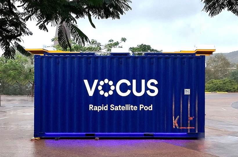 This is a photo of Vocus' Rapid Satellite Pod