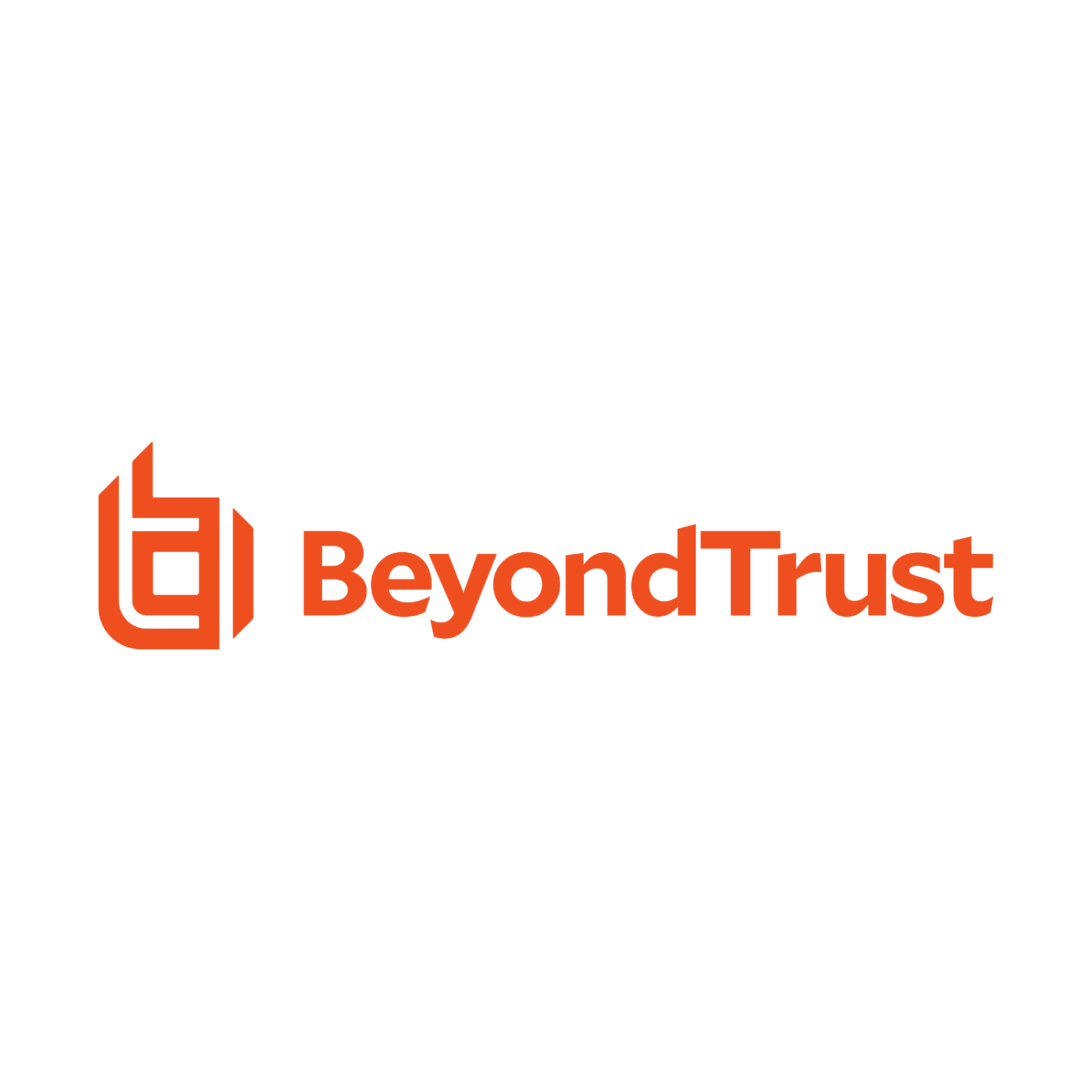 BeyondTrust logo with orange icon and bold text