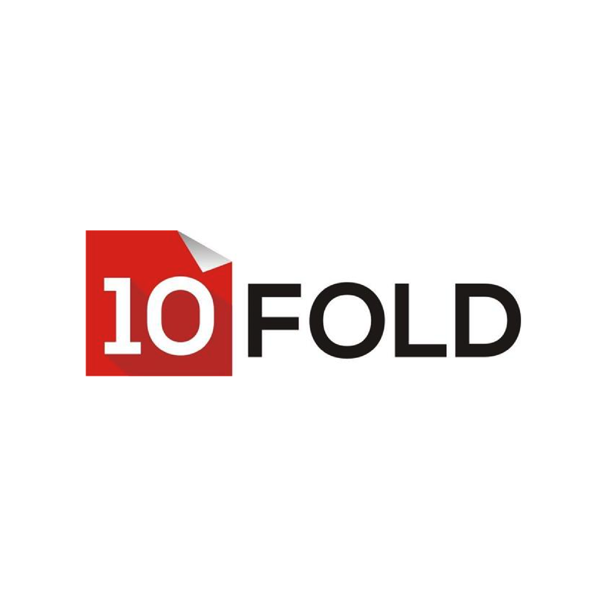 10Fold logo with red “10” and black “FOLD” text on white background