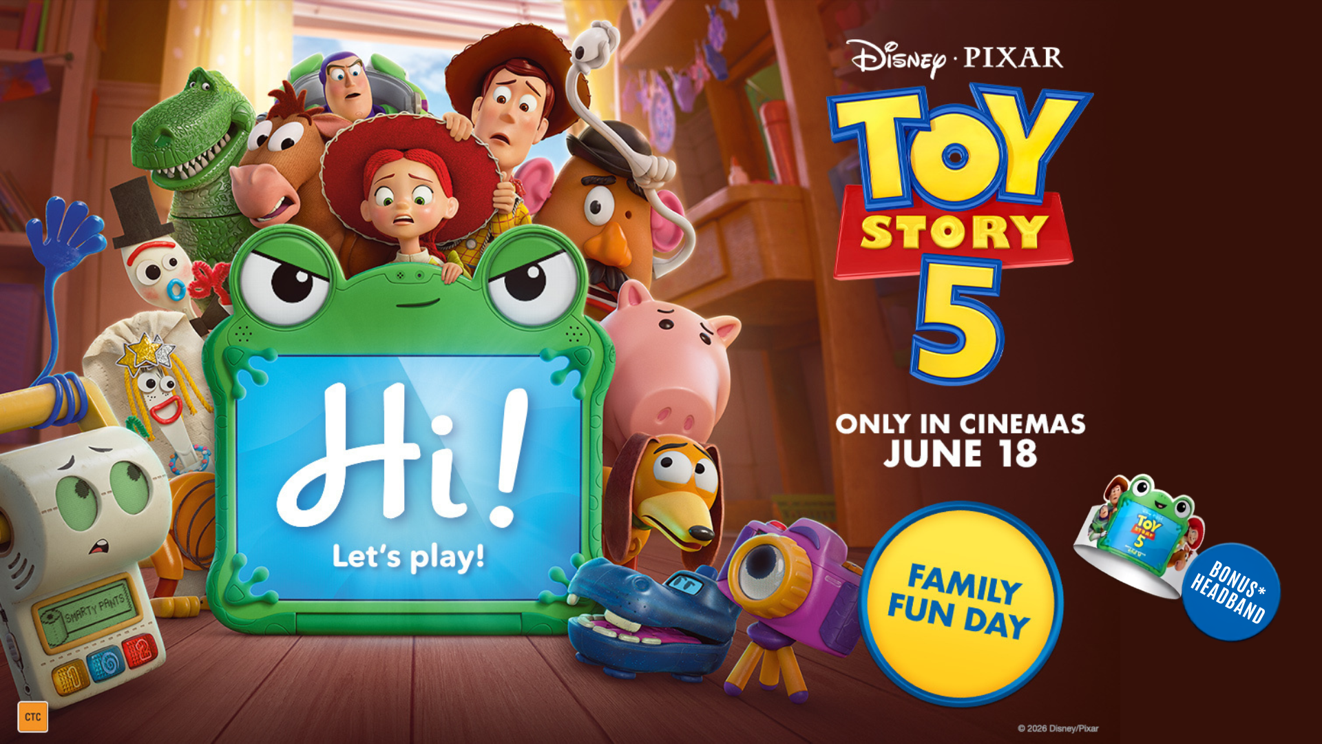 Yee-haw! Saddle up for a toy-filled day out and secure your seats now at Event Cinemas Castle Hill.