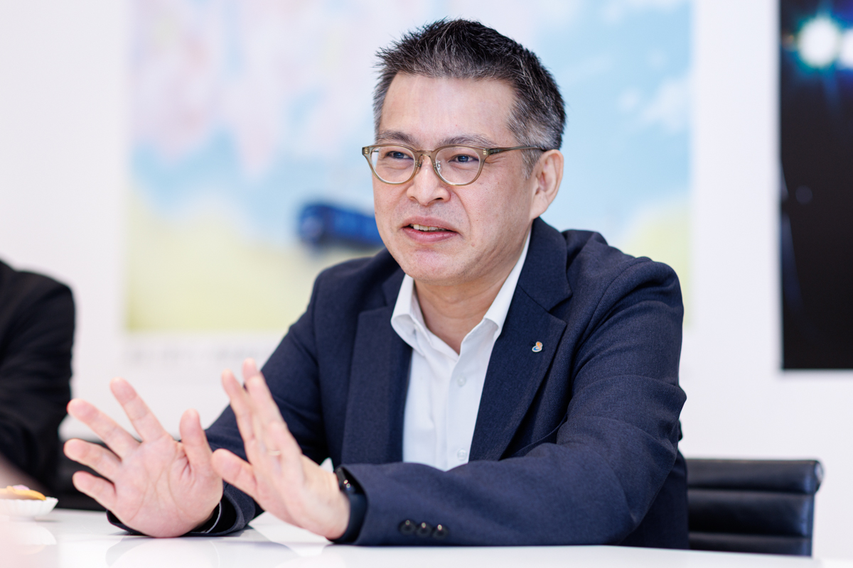 相模鉄道株式会社 取締役 経営統括部長 鈴木昭彦（すずき・あきひこ）さん。プロジェクト発足時に担当者として事業を推進。