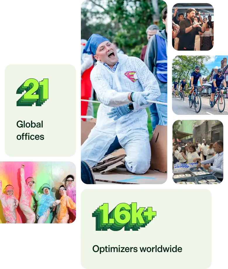Livet hos Optimizely – bilder og tall fra ansatte