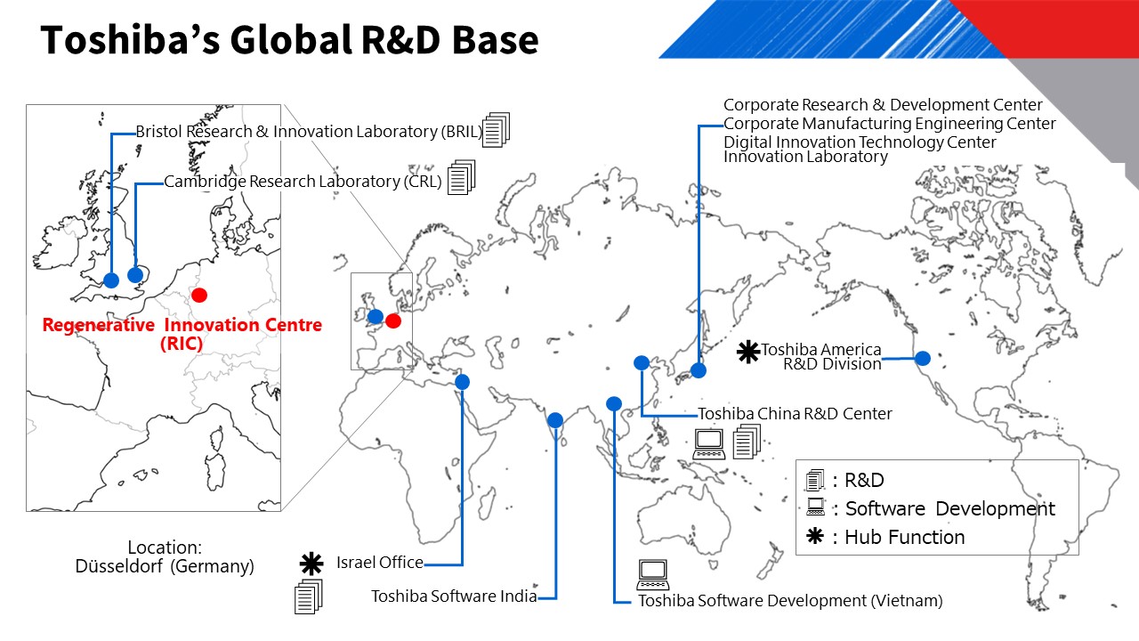 Toshiba’s Global R&D Base