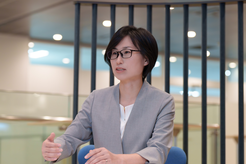 Emiko Shinohara, Expert, Supply Chain Management Promotion Group, Procurement Control & Compliance Promoting Department, Procurement Division, Toshiba Corporation