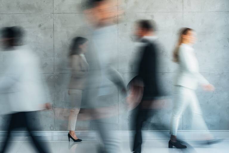 Services leaders heading to work