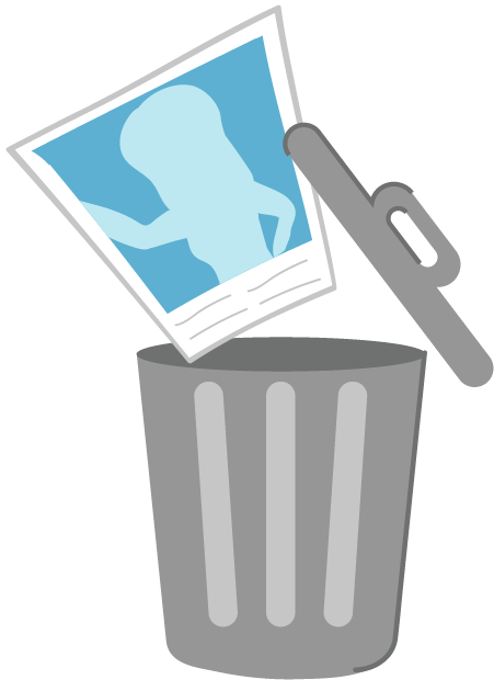 Delete the message
