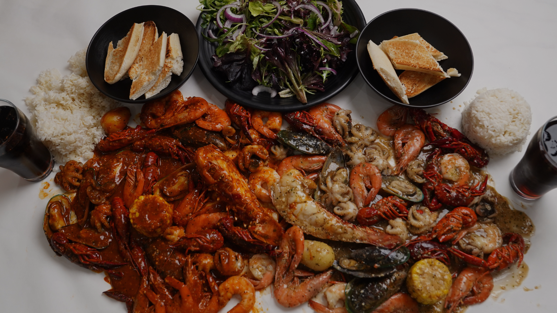 Kickin’Inn All You Can Eat seafood promotion for $69.95 per person