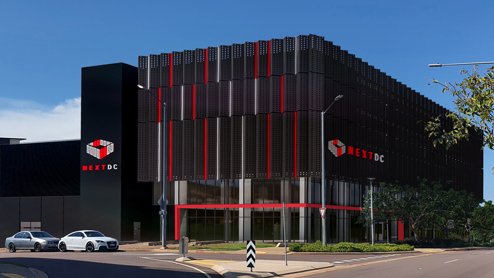 Image of artist's impression of NextDC Data Centre in Darwin