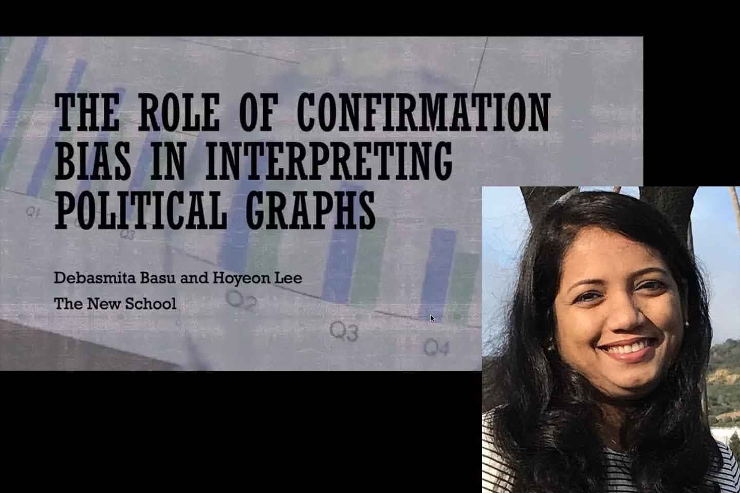 Debasmita Basu Presents “The Role of Confirmation Bias in Interpreting Political Graphs” at National Numeracy Network Conference