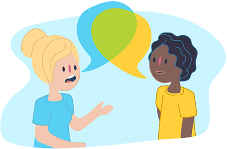 Tell someone you trust about it so they can support you