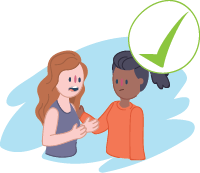 Take care of yourself & talk to a trustworthy adult