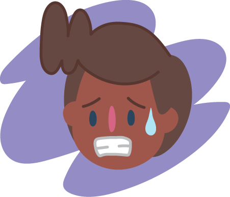 Guilt over not being able to stop the violence