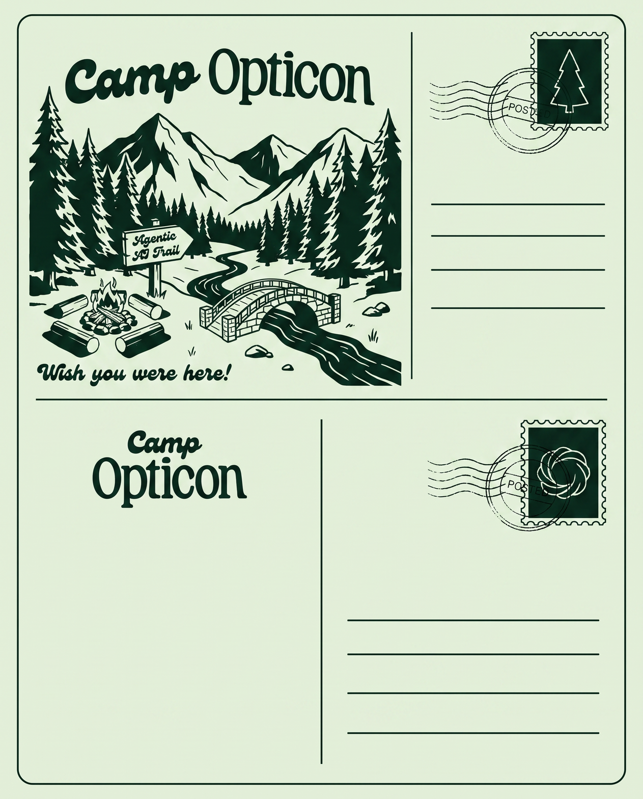 Postcard from Camp Opticon NYC, Javits Center, September 2026