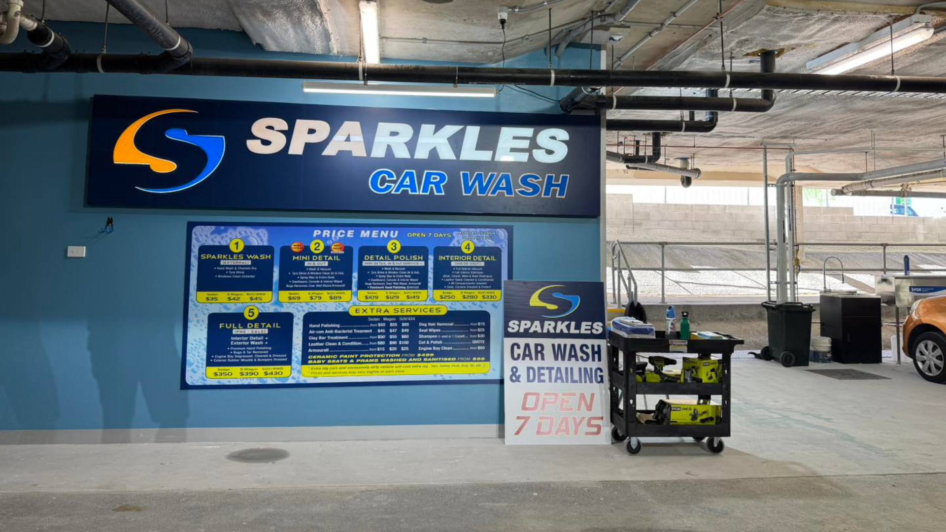 Sparkles Car Wash Nerang Mall