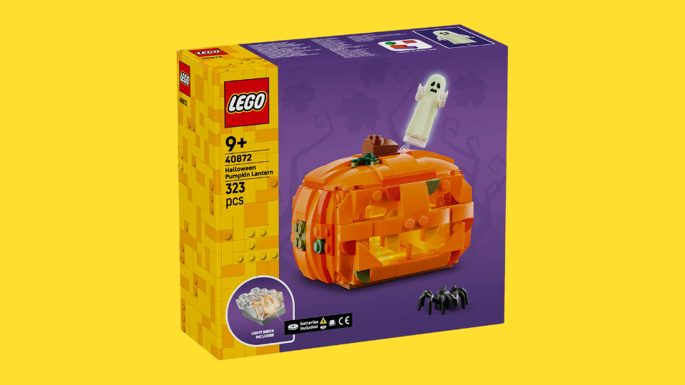 LEGO Halloween Pumpkin Lantern set