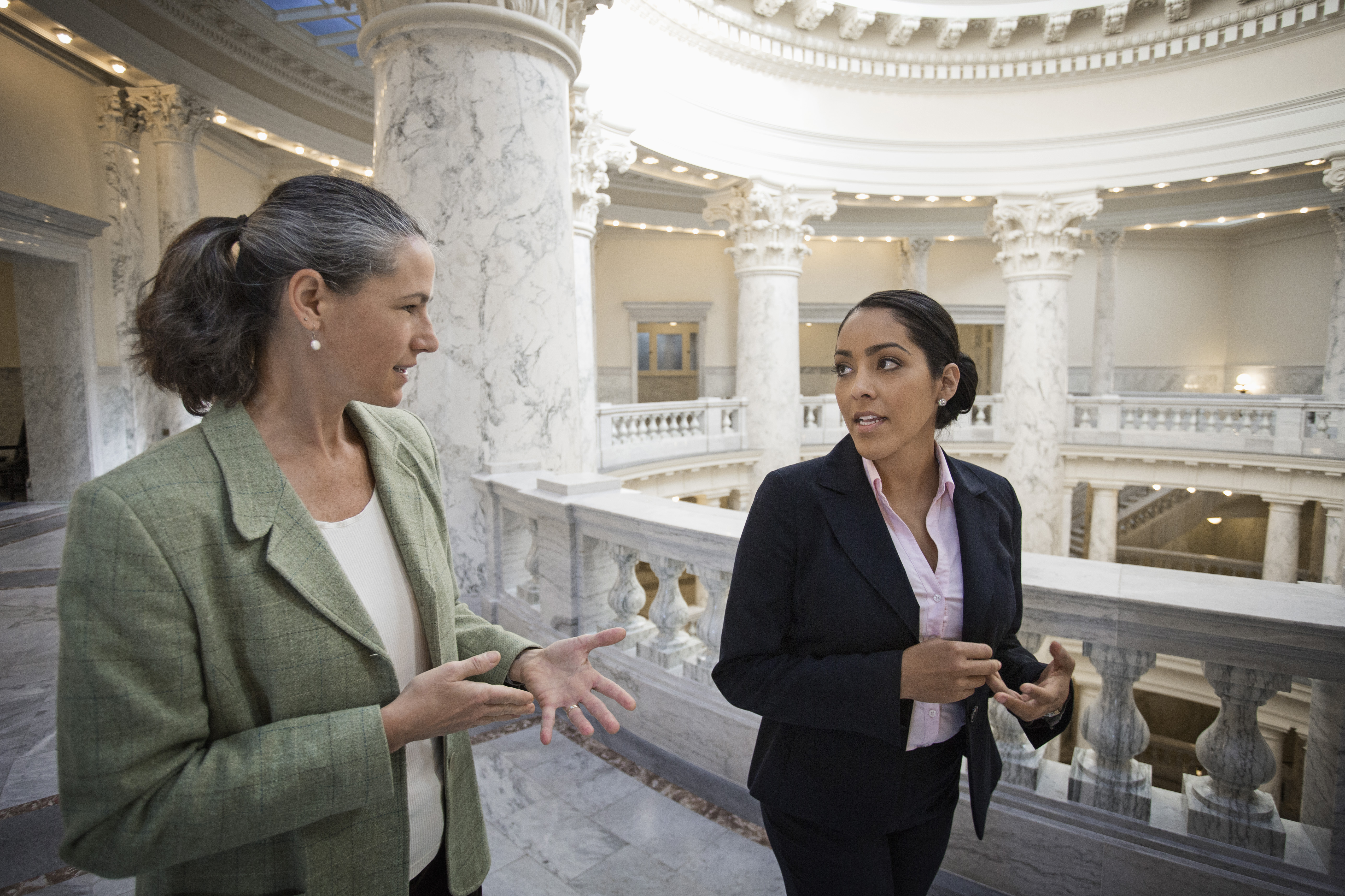 Two local government IT techs discuss local government IT solutions.