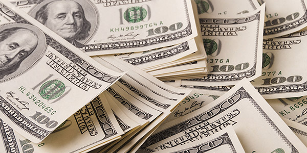 Hundred dollar bills