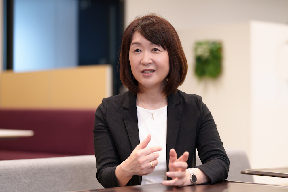 Kyoko Fukushima, Expert, Environment Management Office, Corporate Production Planning Division, Toshiba Corporation