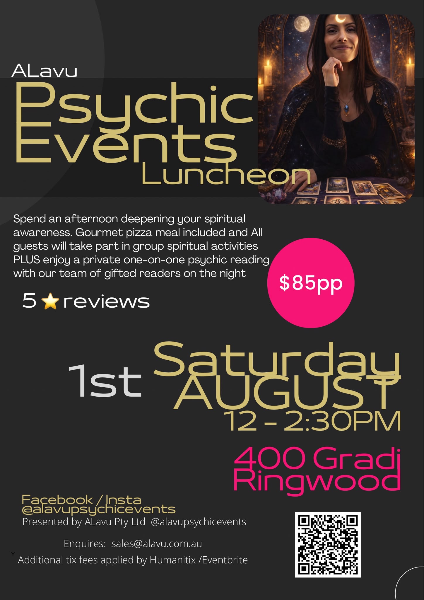 Psychic Event Flyer
