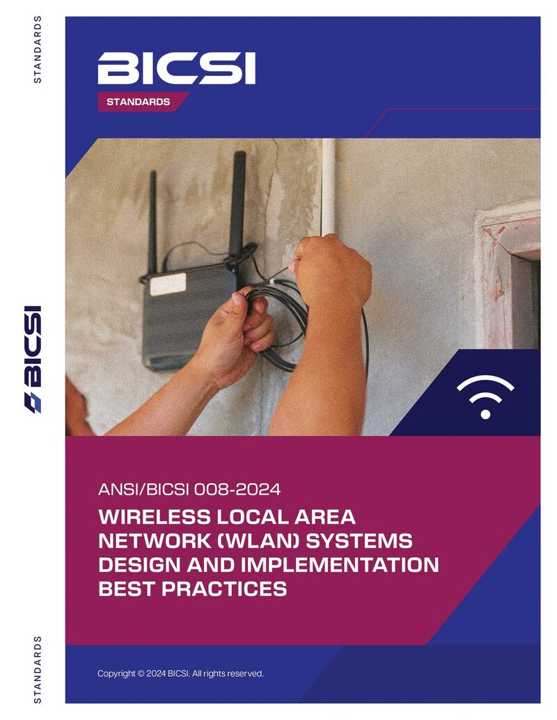 Cover image of ANSI/BICSI 008-2024 Standard