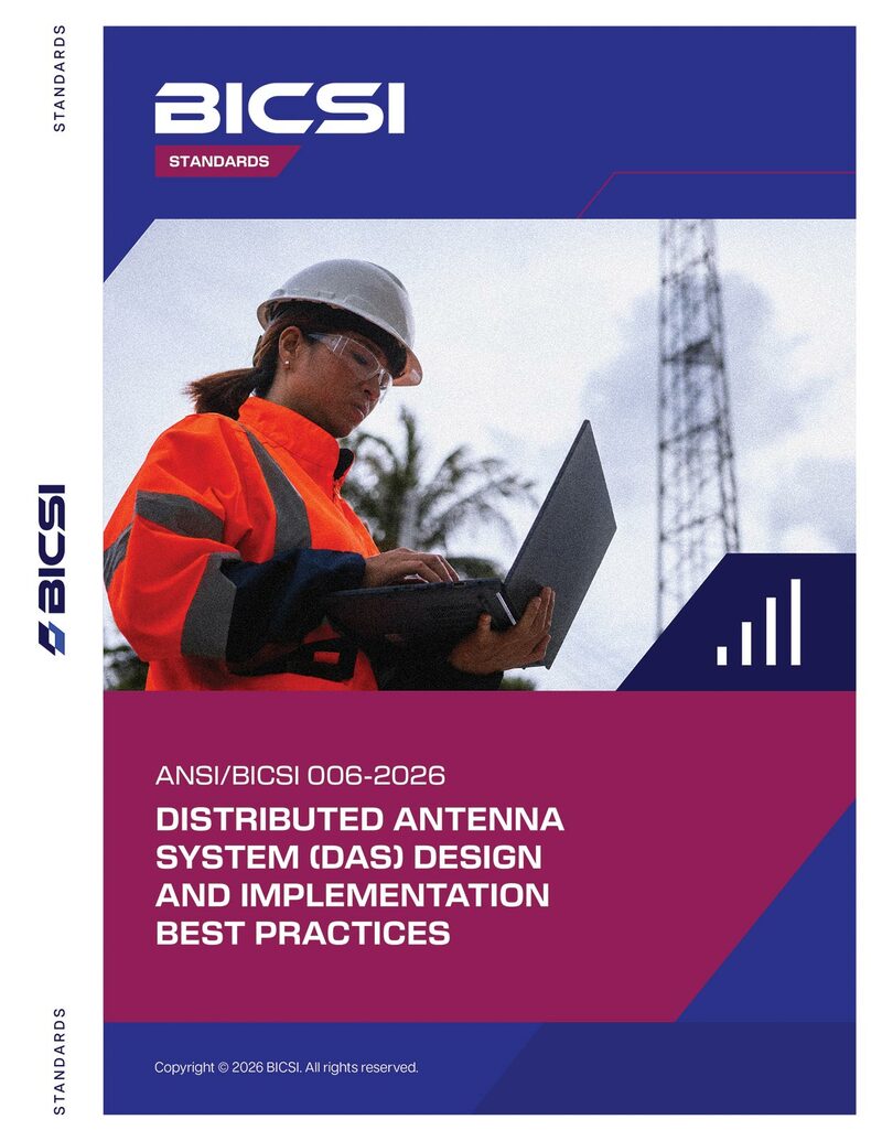 Cover image of ANSI/BICSI 006-2026 Standard