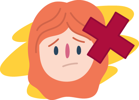 Worry that if you get help you could get into trouble