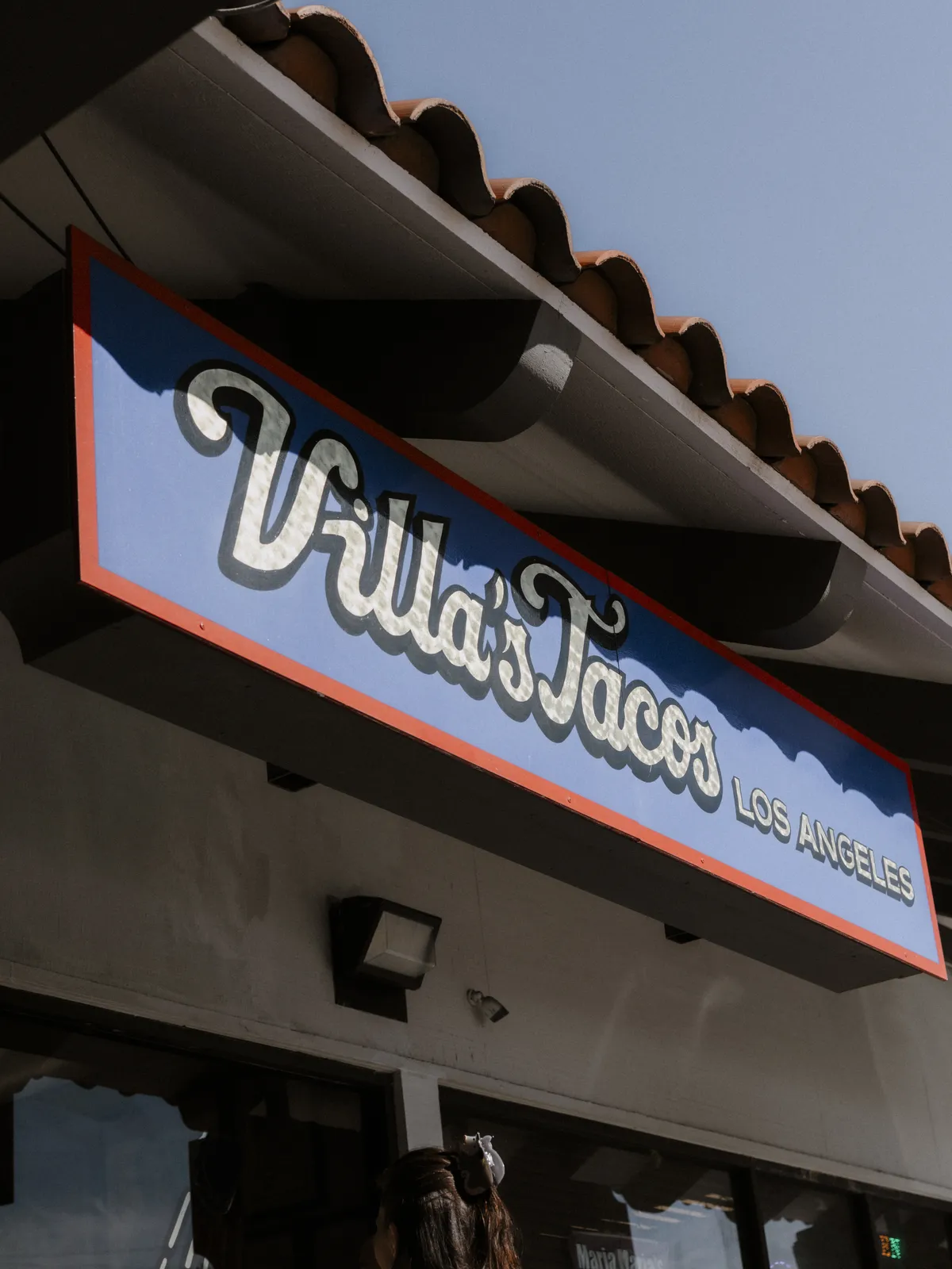 Villa's Tacos LA sign.webp