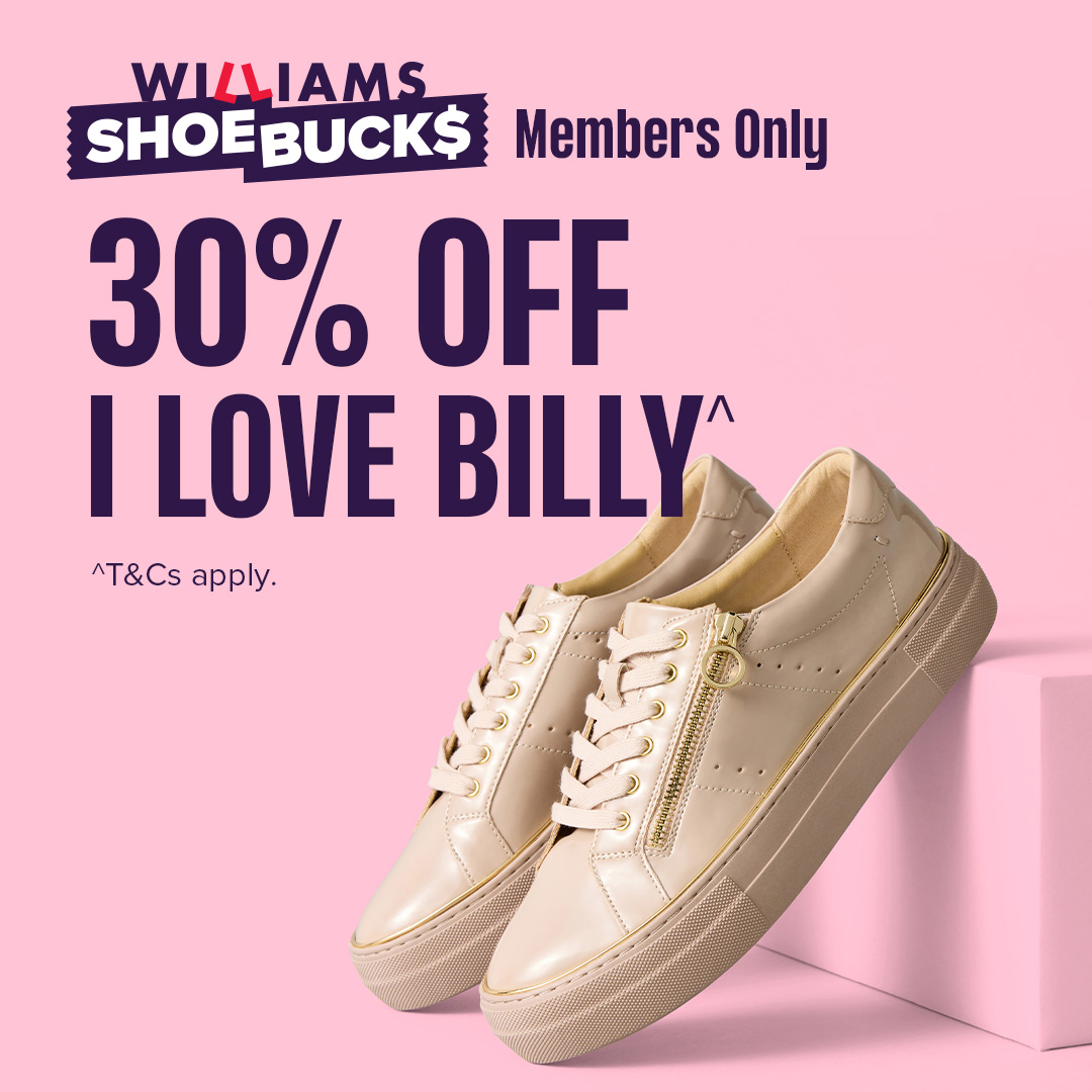 30% Off I Love Billy