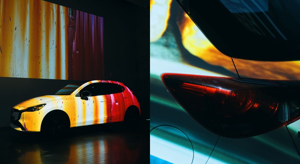MAZDA×柿本ケンサク展示風景（2023）。02.jpg