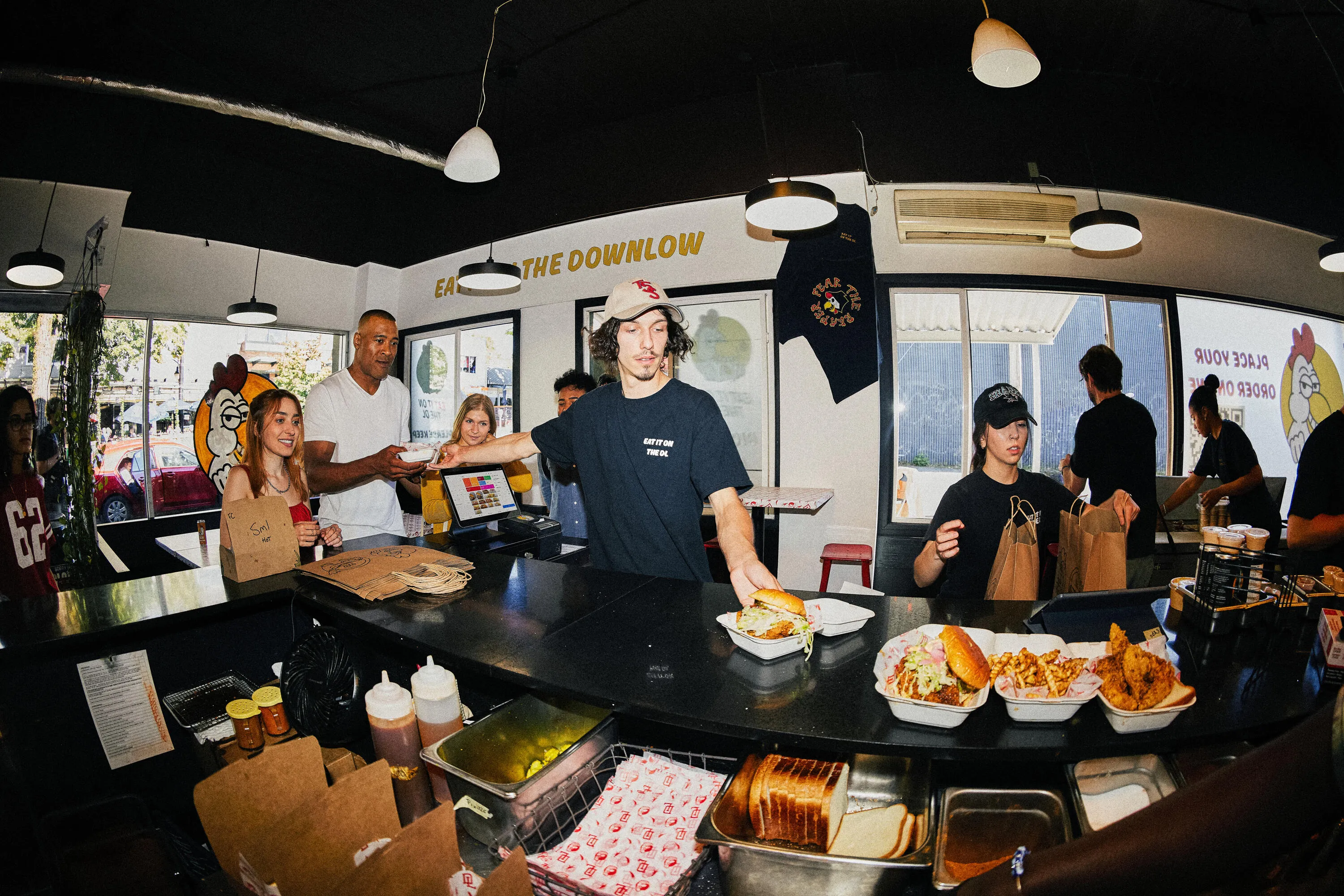 Le commerçant Downlow Chicken Shack