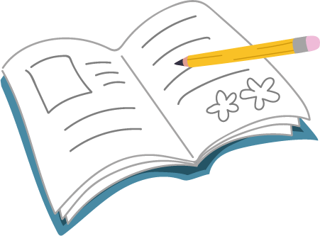 Writing a story or starting a diary