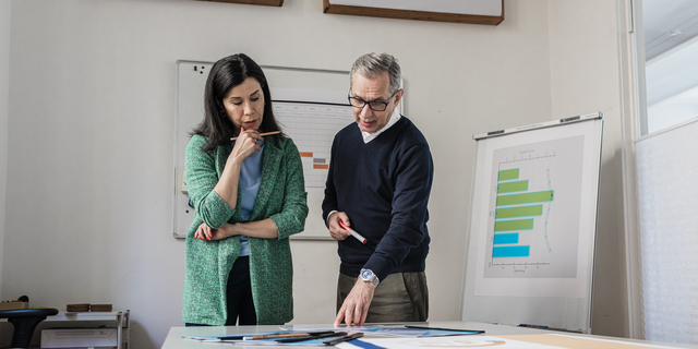 Team collaboration on chart data