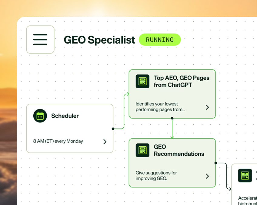 Agentic Experimentation product visual