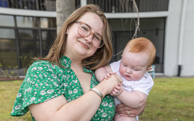 •	Dallas Carroll was 29 when she was diagnosed with stage 4 metastatic breast cancer. She had just given birth to her son, Dakota.