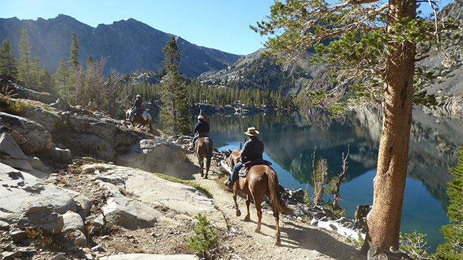 Sierra Nevada California, Horseback riding