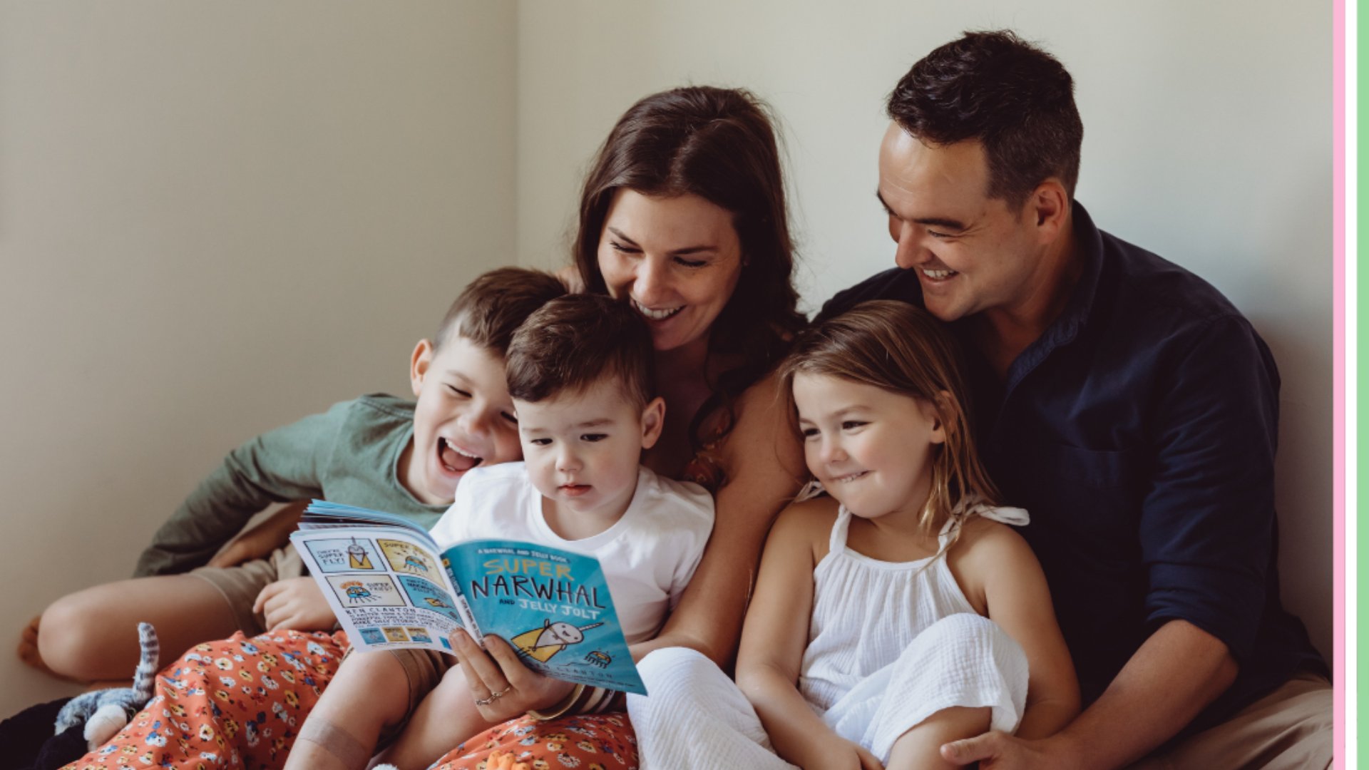 Child reading book