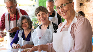 Cooking in Tuscany