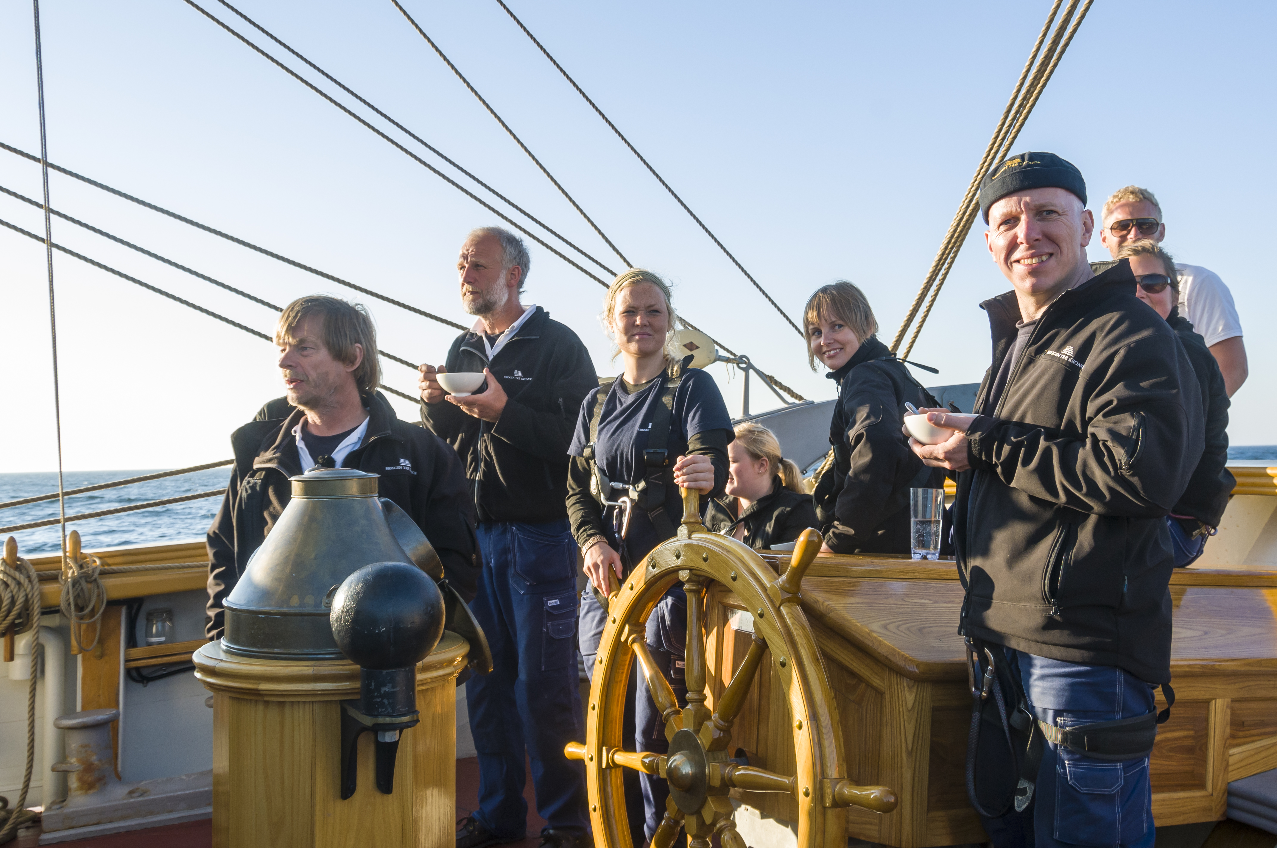 Besättning på Briggen Tre Kronor