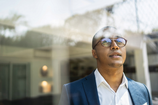 Man looking off into the distance