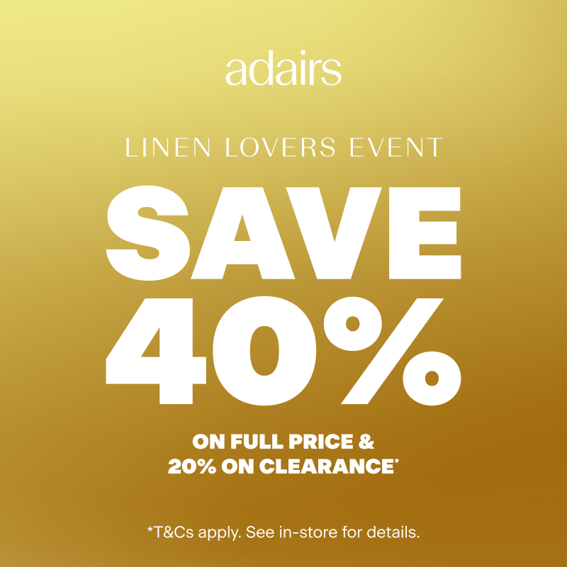 Adairs Linen Lovers Event