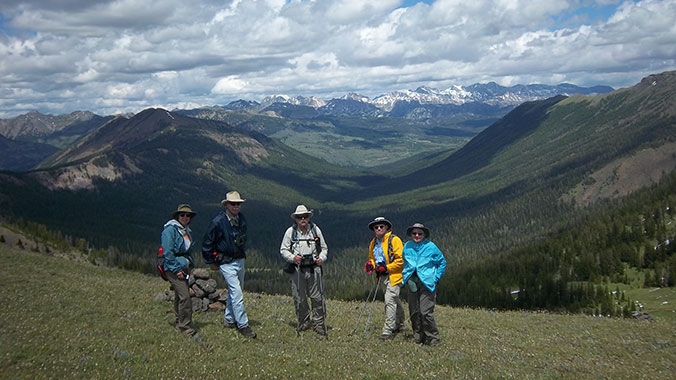 Hiking Beartooth Mountains Wyoming