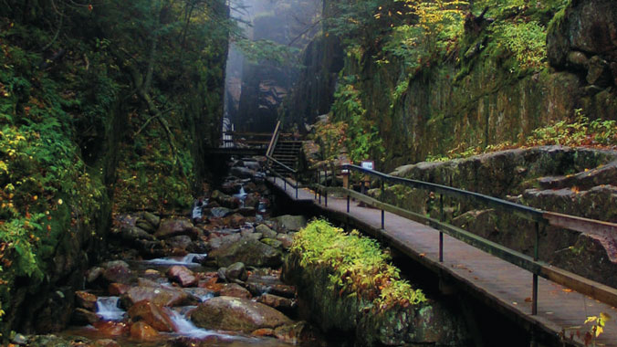 Historic Railroads and Nature in New Hampshire’s White Mountains