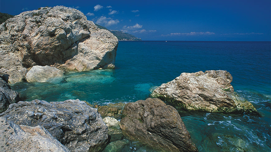 mediterranean coast line