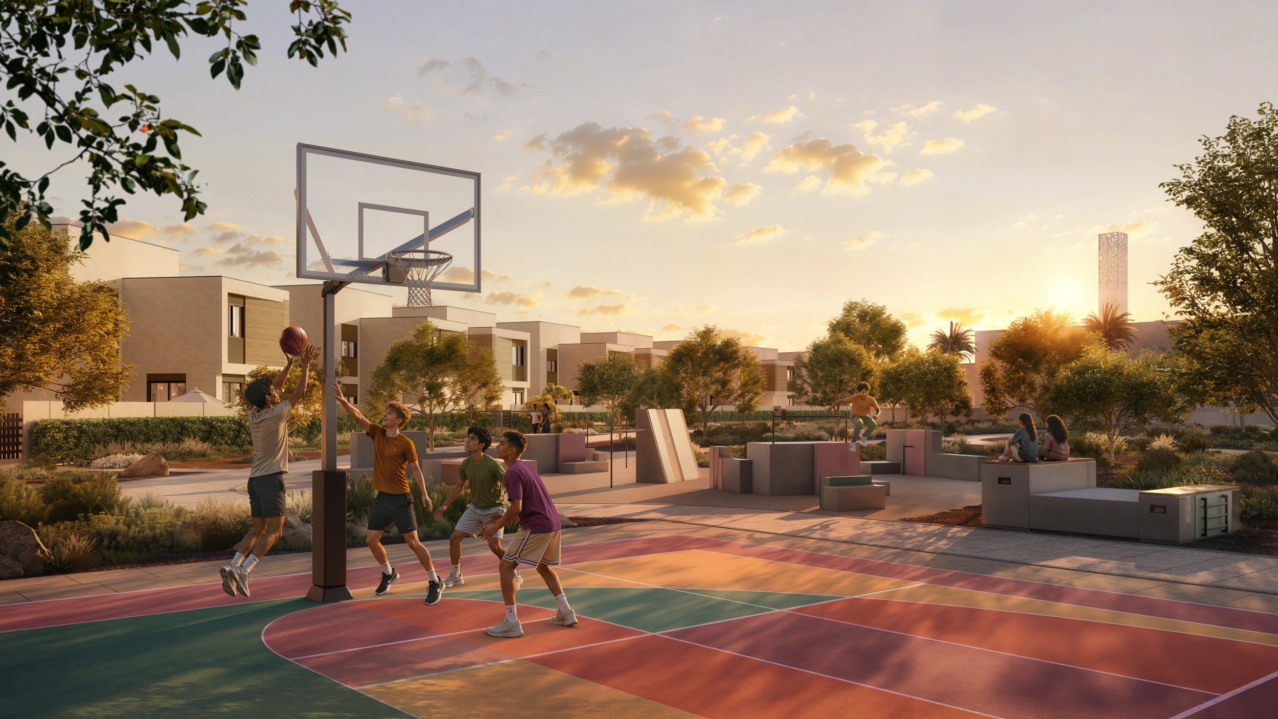 Al Ghadeer Parks, Al Ghadeer, Abu Dhabi