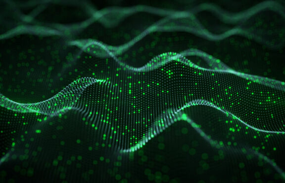 Abstract Technology Data Digital Wave Hills