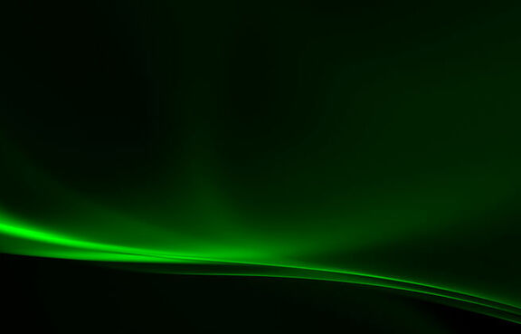Abstract green wave gradient