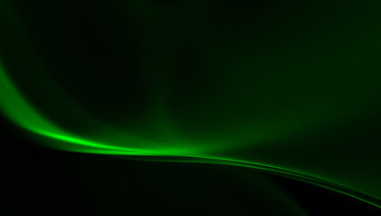 Abstract green wave gradient