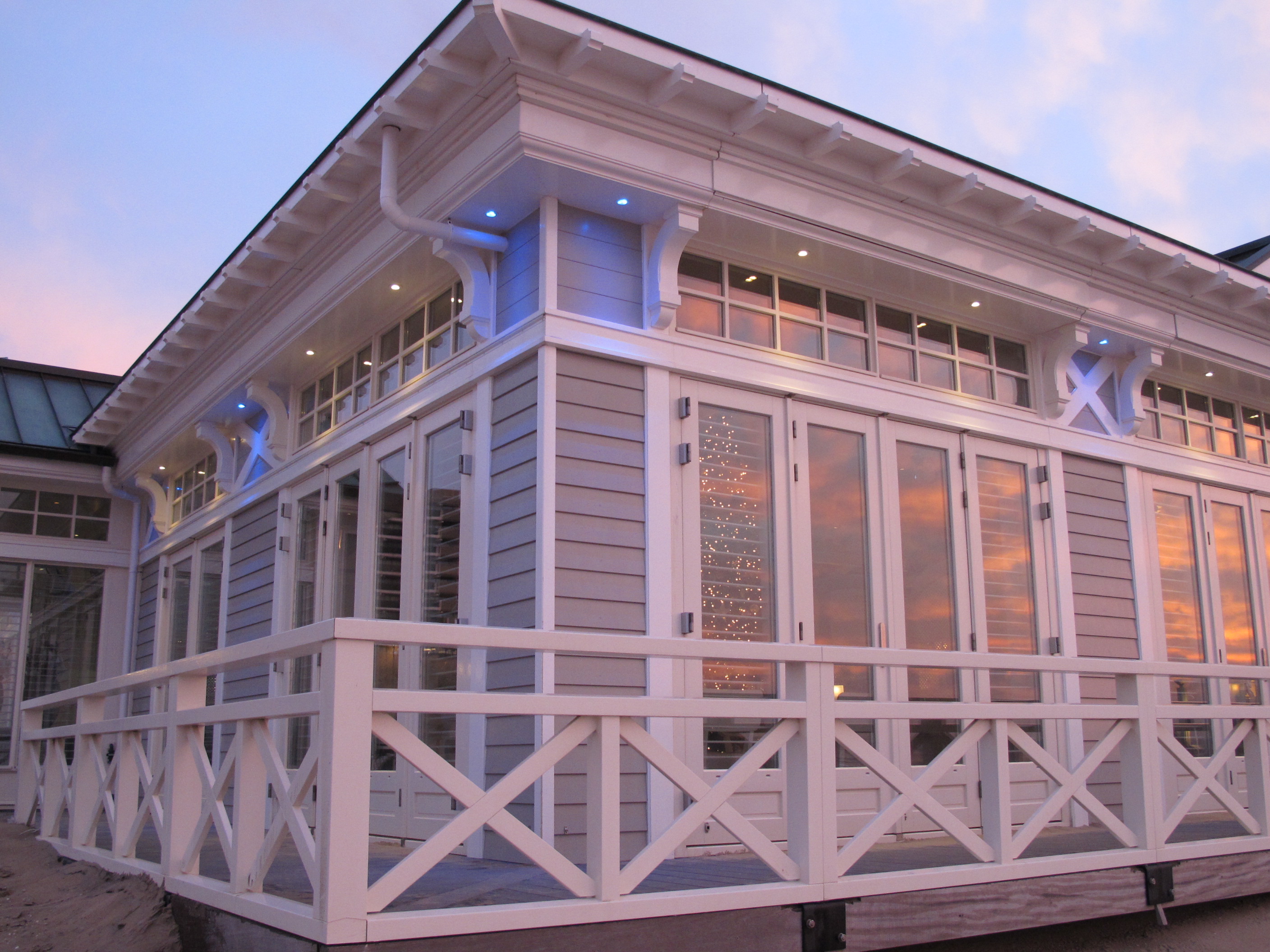 Accoya exterior millwork and specialty application