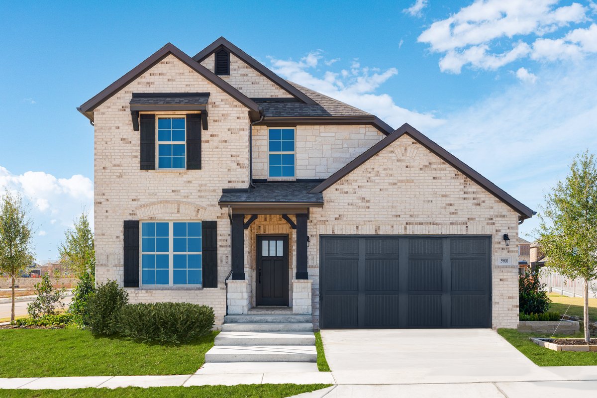stone and brick exterior 